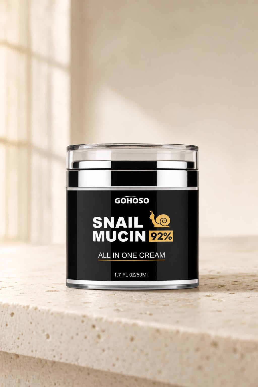 Crema Facial GOHOSO · Snail Mucin 92%
